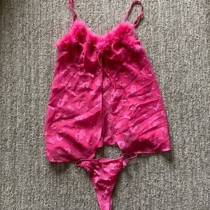 Women’s Hot Pink Negligée